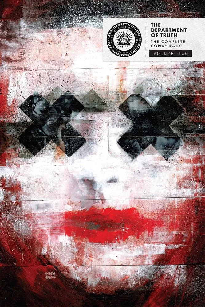 Cover of The Department of Truth: The Complete Conspiracy Deluxe Hardcover Book 2